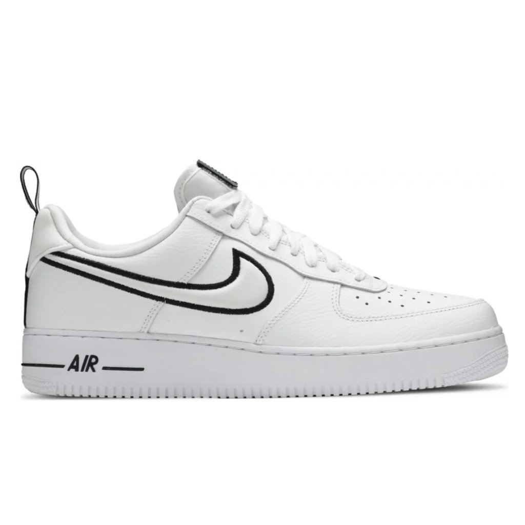 Nike Air Force 1 Low White Black Outline Swoosh BBNSUPPLY