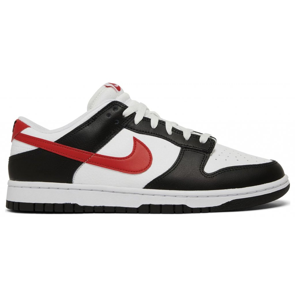 Black nike store with red swoosh