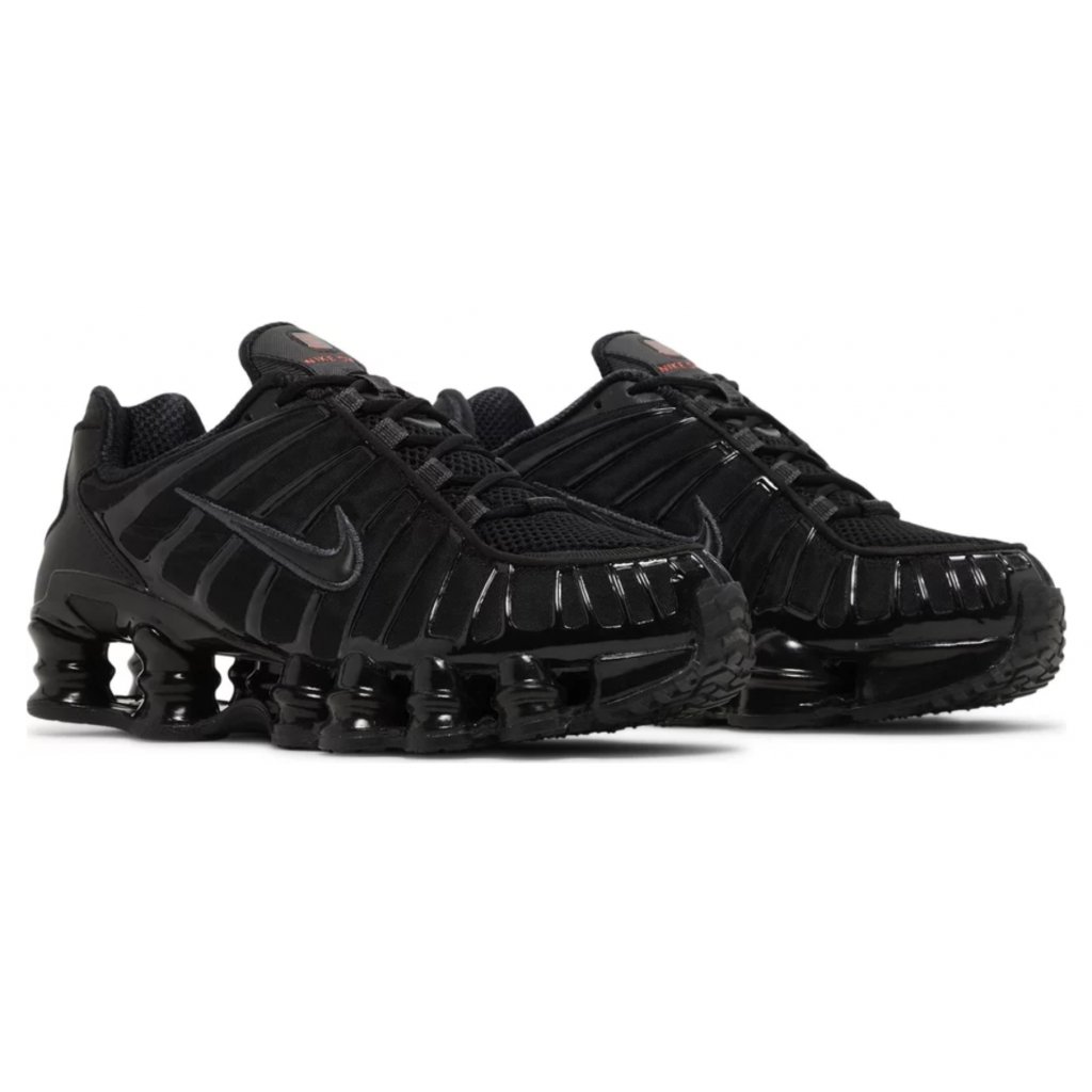 Nike Shox TL Black Max Orange BBNSUPPLY
