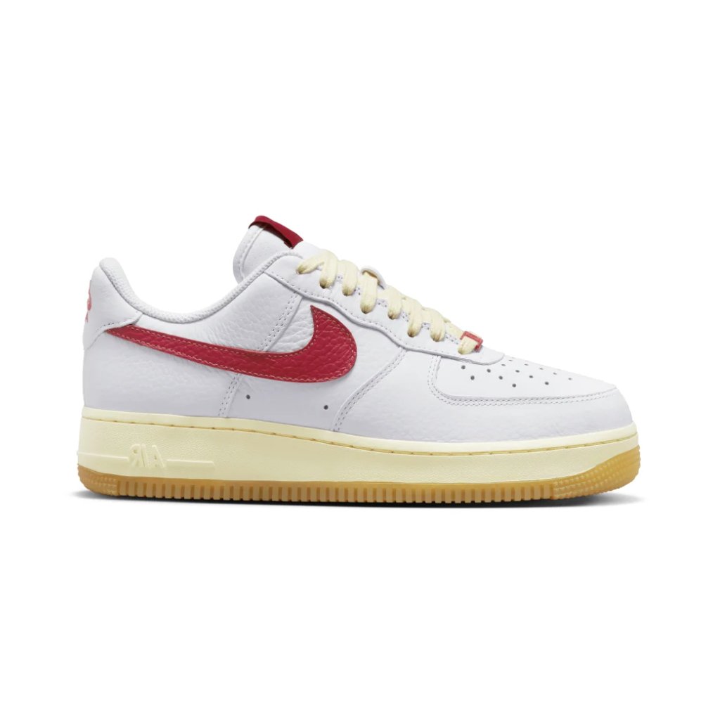 Nike Air Force 1 Low White Red Gum BBNSUPPLY