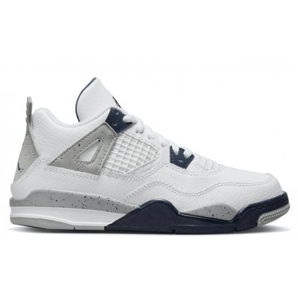 Jordan 4 Retro Midnight Navy PS (Kids)