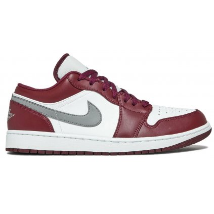 Jordan 1 Low White Bordeaux
