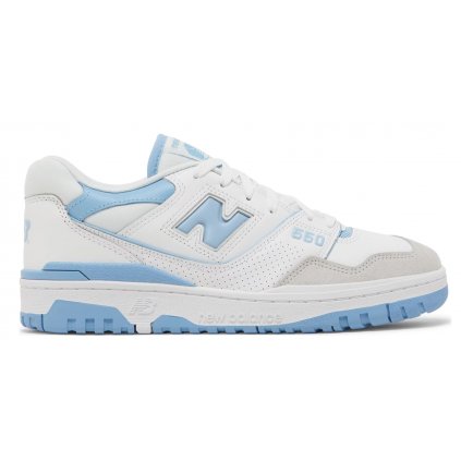 New Balance 550 White Blue Haze Rain Cloud