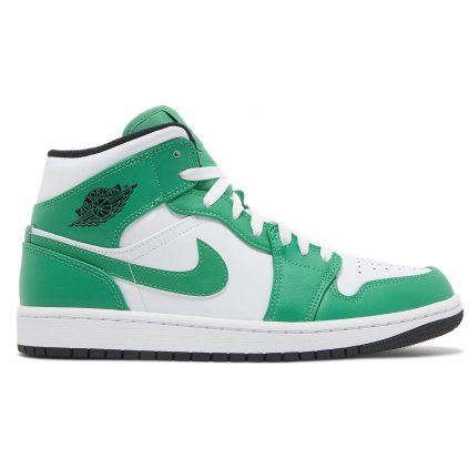 Jordan 1 Mid Lucky Green