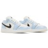 Jordan 1 Low Ice Blue Black GS