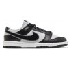 Nike Dunk Low Chenille Swoosh Black Grey