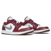 Jordan 1 Low White Bordeaux