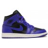 Jordan 1 Mid Purple Black